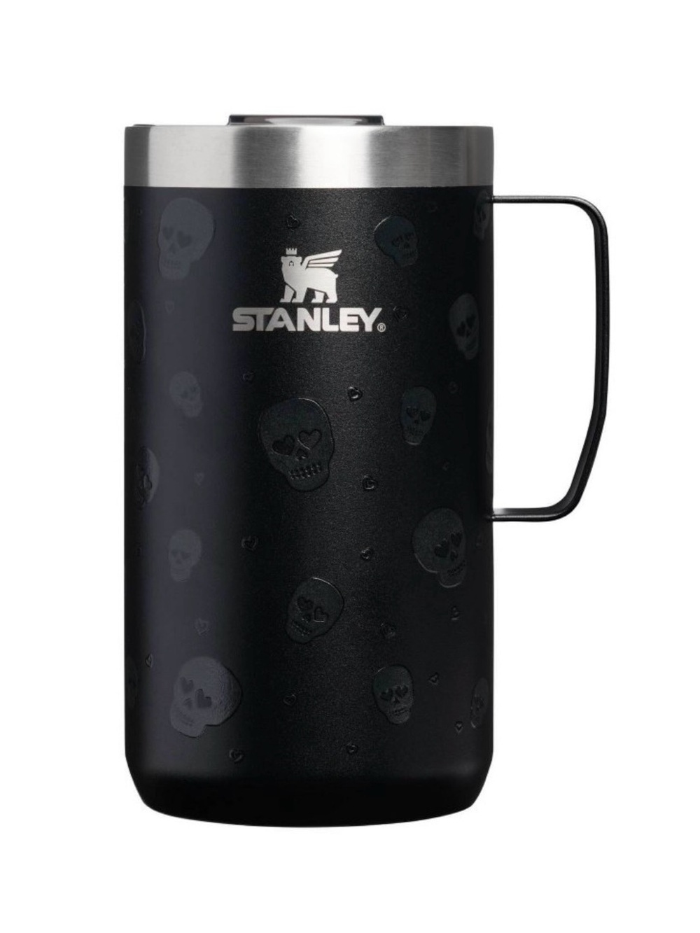 Stanley Glow in the Dark Sweetheart Skulls Everyday Camp Mug 24oz